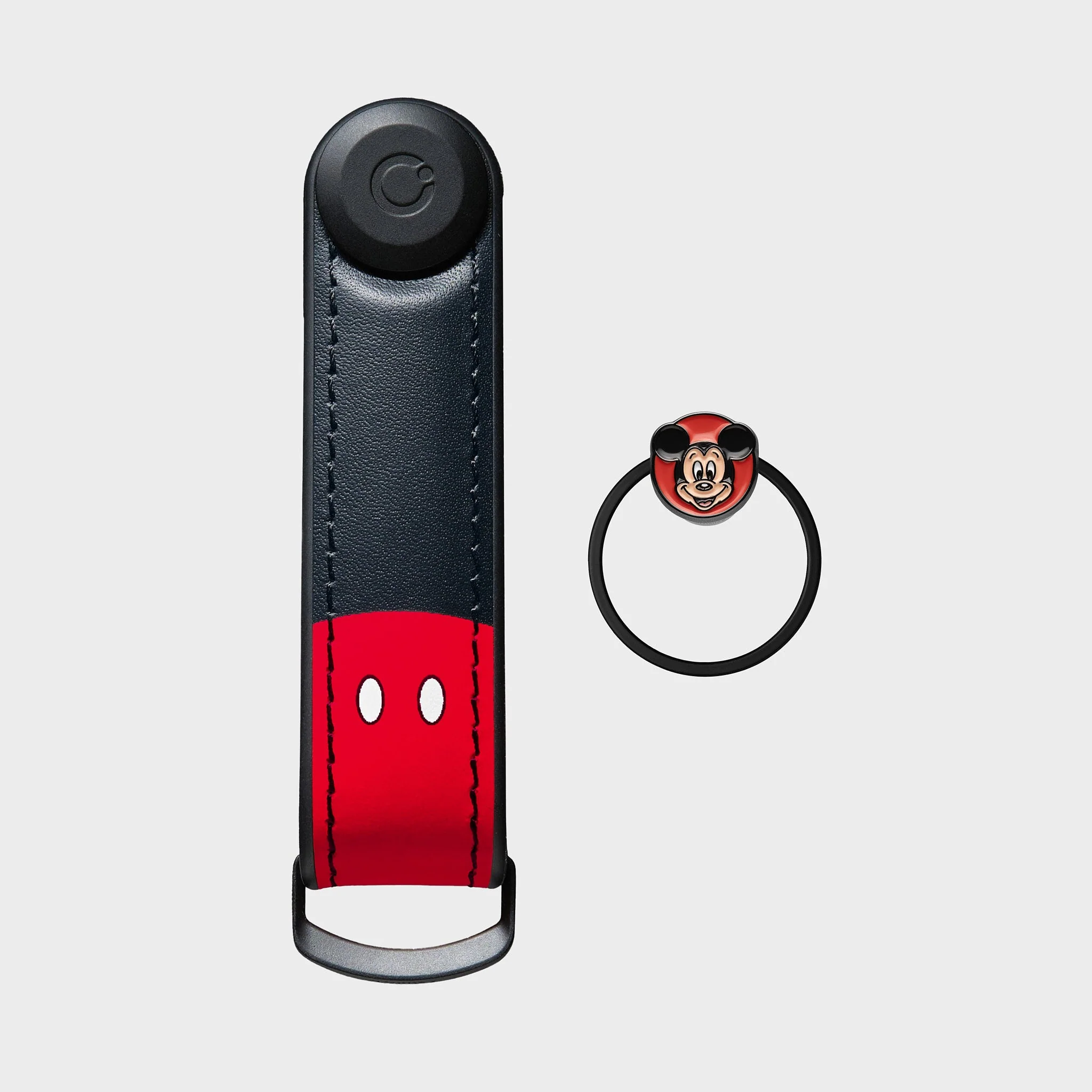 Disney | Orbitkey Mickey Mouse Hybrid Leather Key Organiser + Ring v2 Kit - Image 3