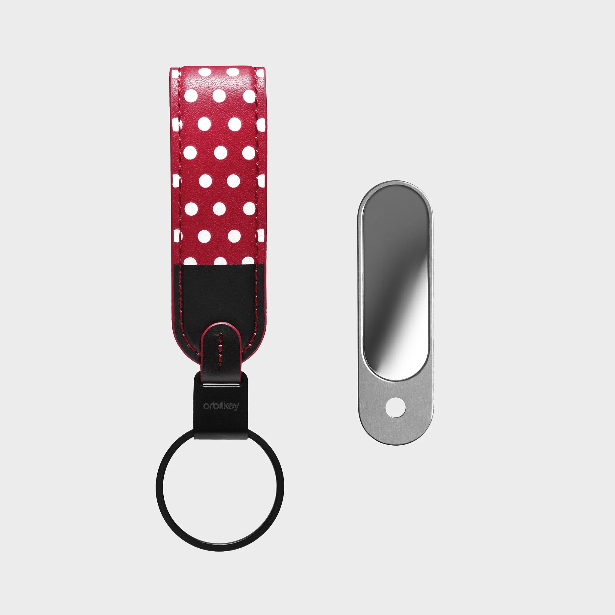 Disney | Orbitkey Minnie Mouse Loop Keychain + Nail File & Mirror Kit - Image 3