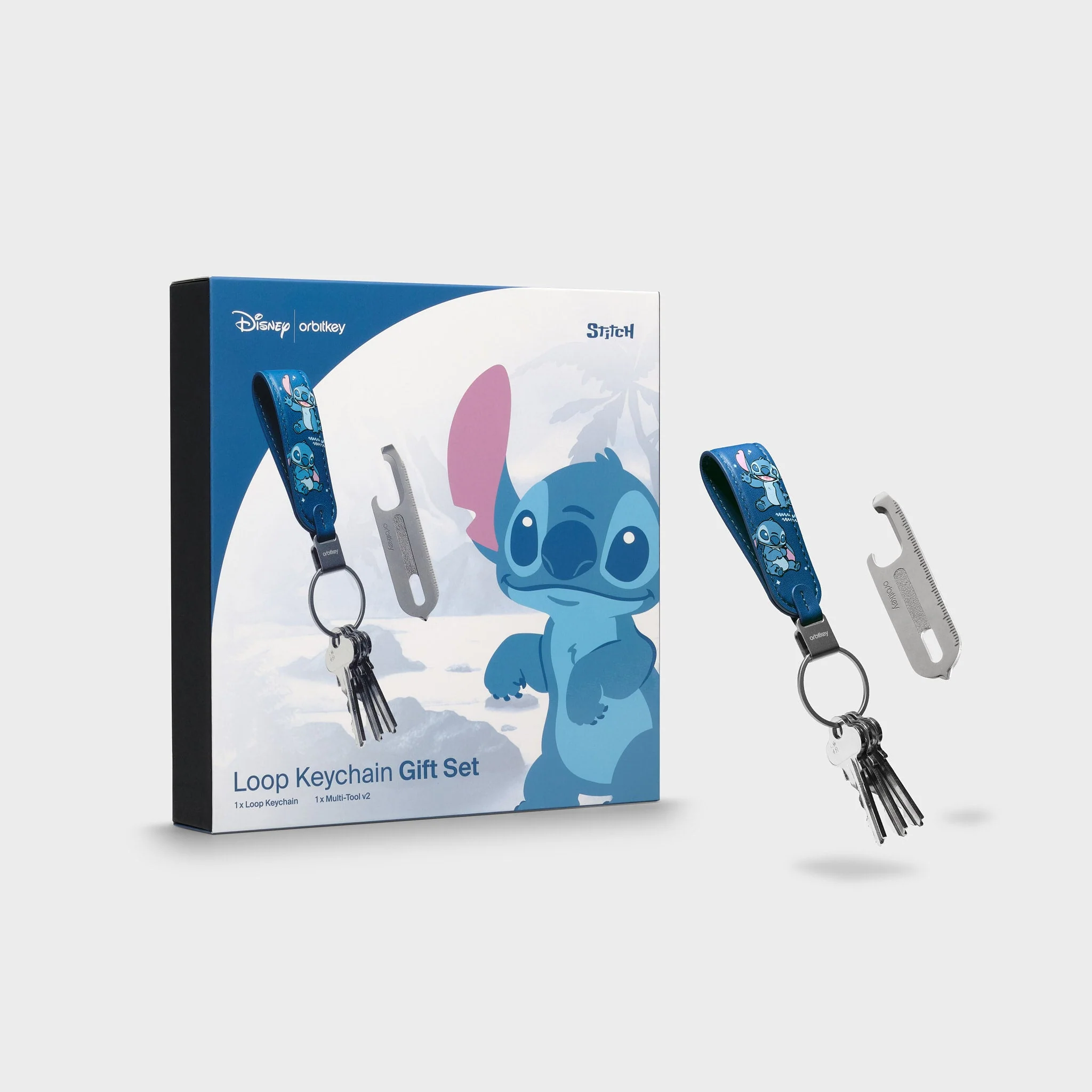 Disney | Orbitkey Minnie Mouse Loop Keychain + Nail File & Mirror Kit - Image 7
