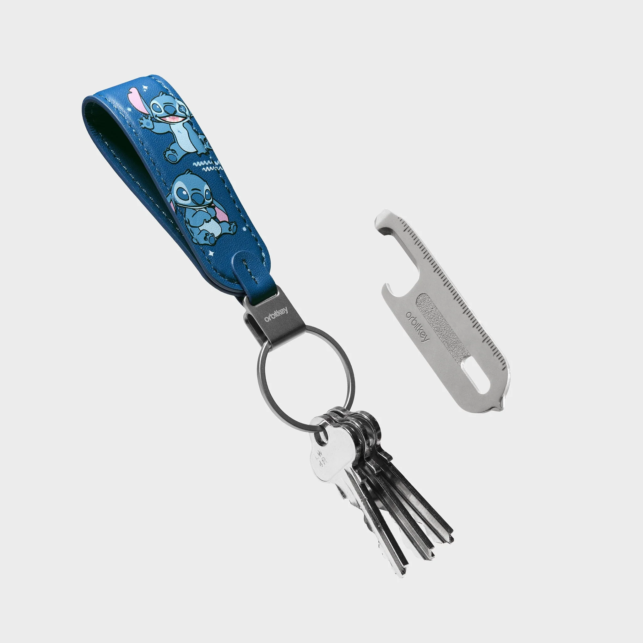 Disney | Orbitkey Minnie Mouse Loop Keychain + Nail File & Mirror Kit - Image 8