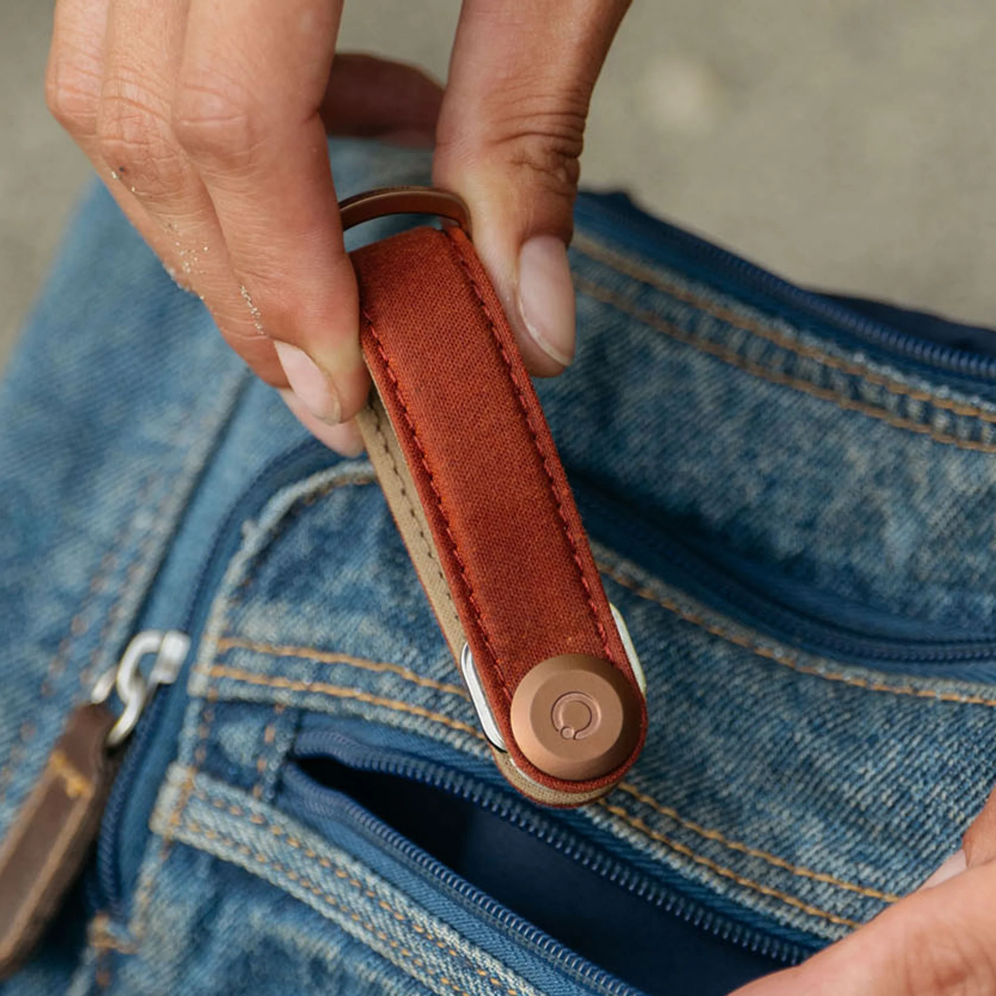 Key Organiser Waxed Canvas - Image 14