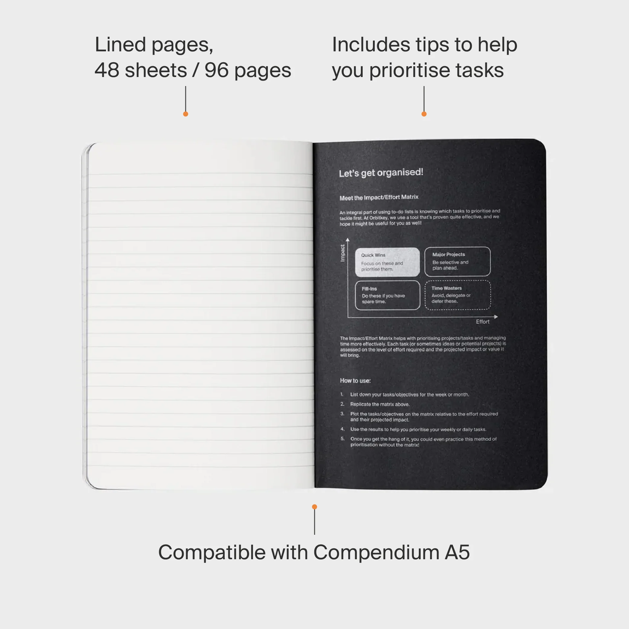 Notebook A5 - 3 Pack - Image 3